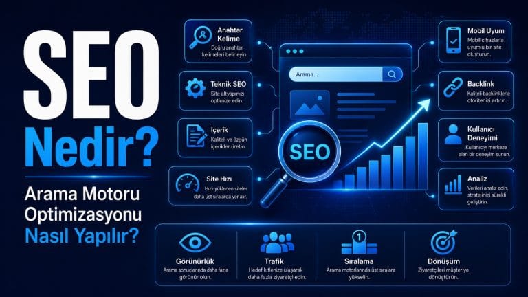 SEO Nedir? Arama Motoru Optimizasyonu Nasıl Yapılır?
