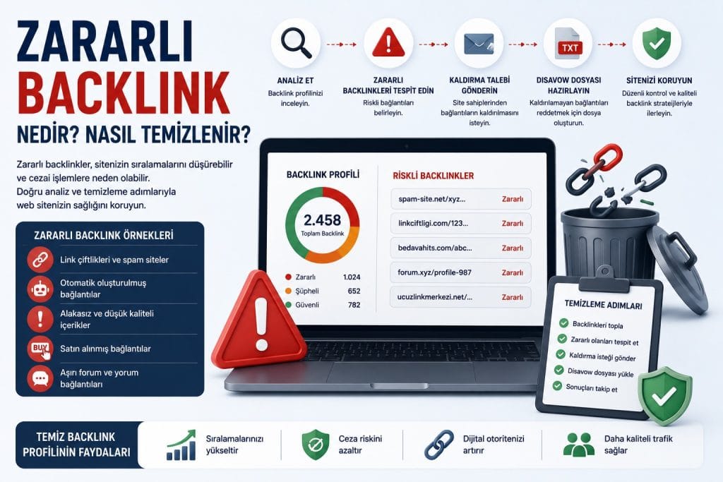 Zararlı Backlink Nedir